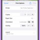 AirPrint screenshot